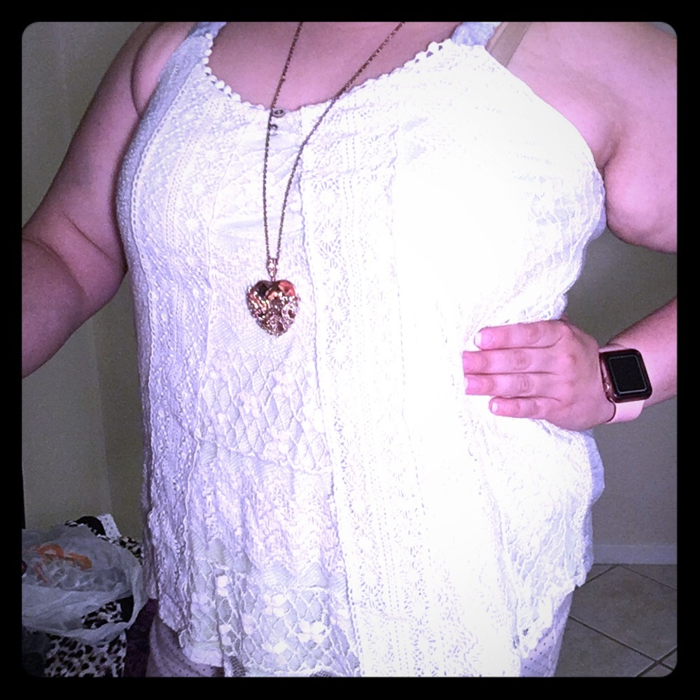 Rewind Lace tank top plus size XL